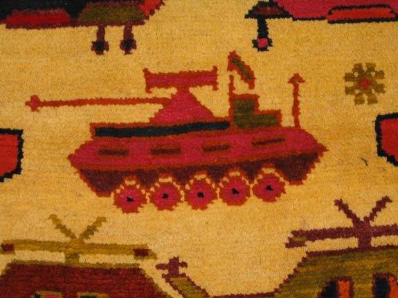 For sale: Afghan War Rug or Conflict Carpet