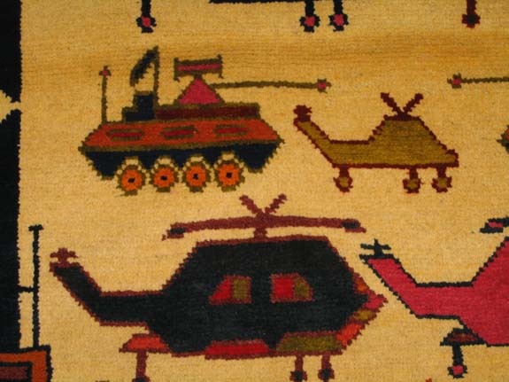 For sale: Afghan War Rug or Conflict Carpet