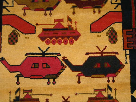 For sale: Afghan War Rug or Conflict Carpet