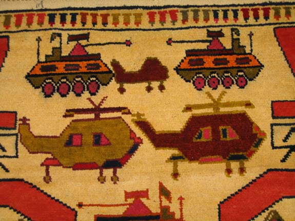 For sale: Afghan War Rug or Conflict Carpet