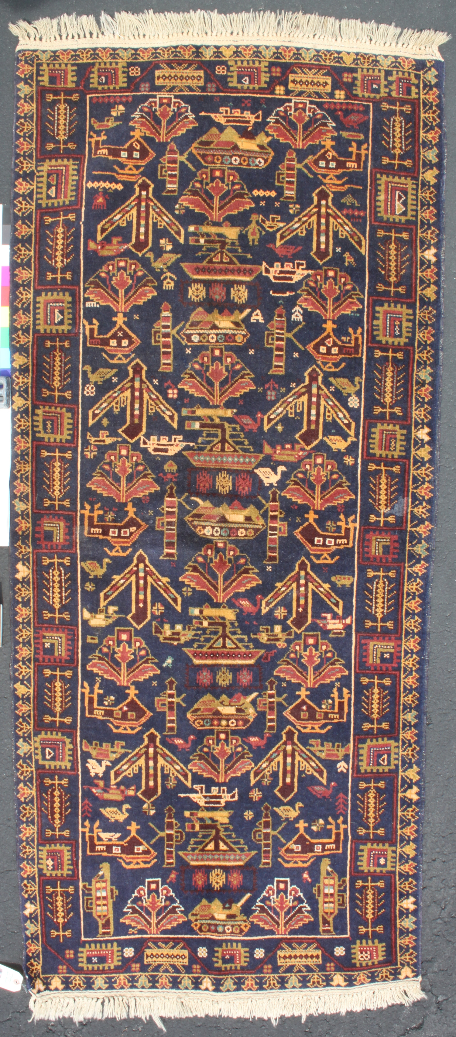 For sale: Afghan War Rug or Conflict Carpet