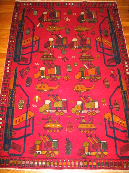 Hand woven carpet from Afhanistan for sale