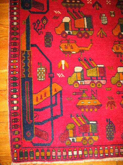 For sale: Afghan War Rug or Conflict Carpet