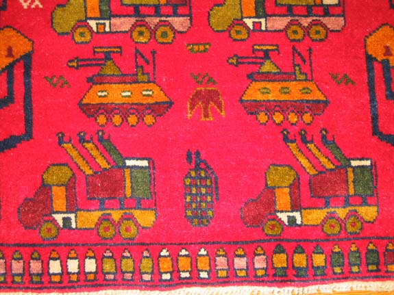 For sale: Afghan War Rug or Conflict Carpet