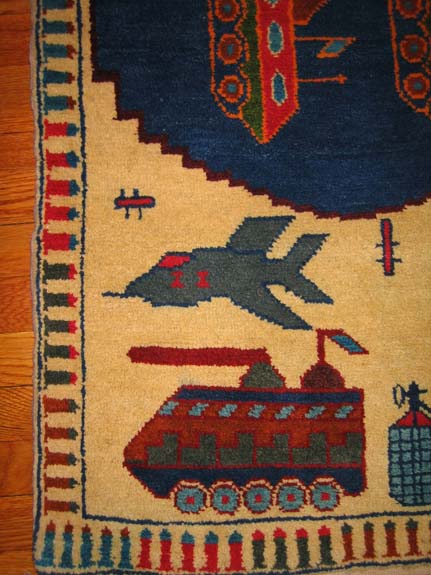 For sale: Afghan War Rug or Conflict Carpet