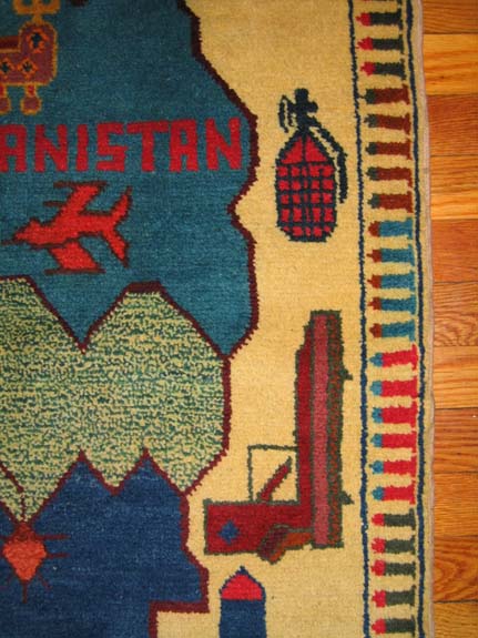 For sale: Afghan War Rug or Conflict Carpet