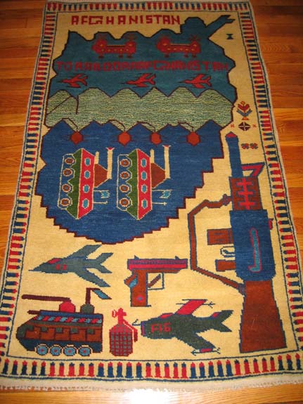 For sale: Afghan War Rug or Conflict Carpet