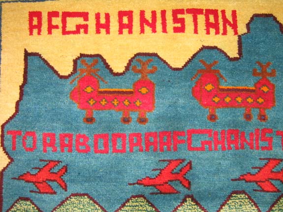 For sale: Afghan War Rug or Conflict Carpet