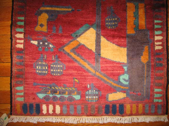 For sale: Afghan War Rug or Conflict Carpet