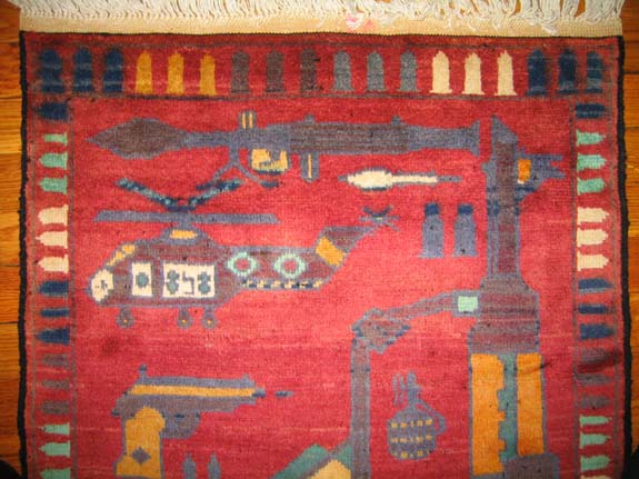 For sale: Afghan War Rug or Conflict Carpet