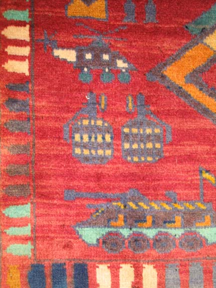 For sale: Afghan War Rug or Conflict Carpet