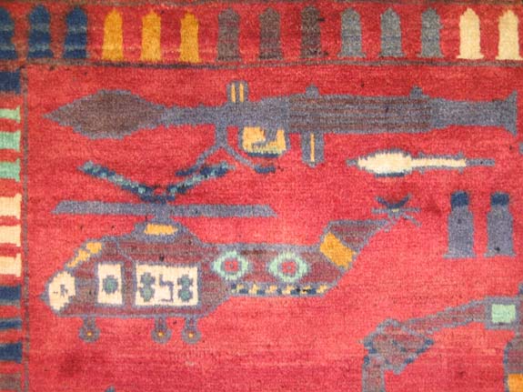 For sale: Afghan War Rug or Conflict Carpet