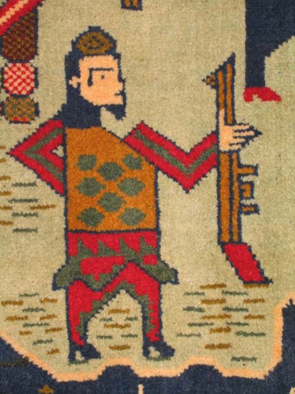 For sale: Afghan War Rug or Conflict Carpet