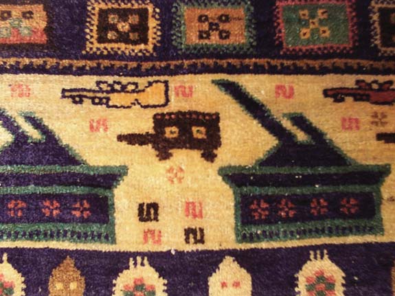 For sale: Afghan War Rug or Conflict Carpet