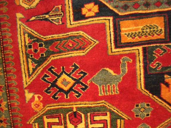 For sale: Afghan War Rug or Conflict Carpet