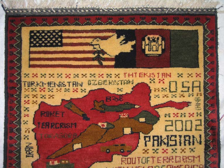 For sale: Afghan War Rug or Conflict Carpet