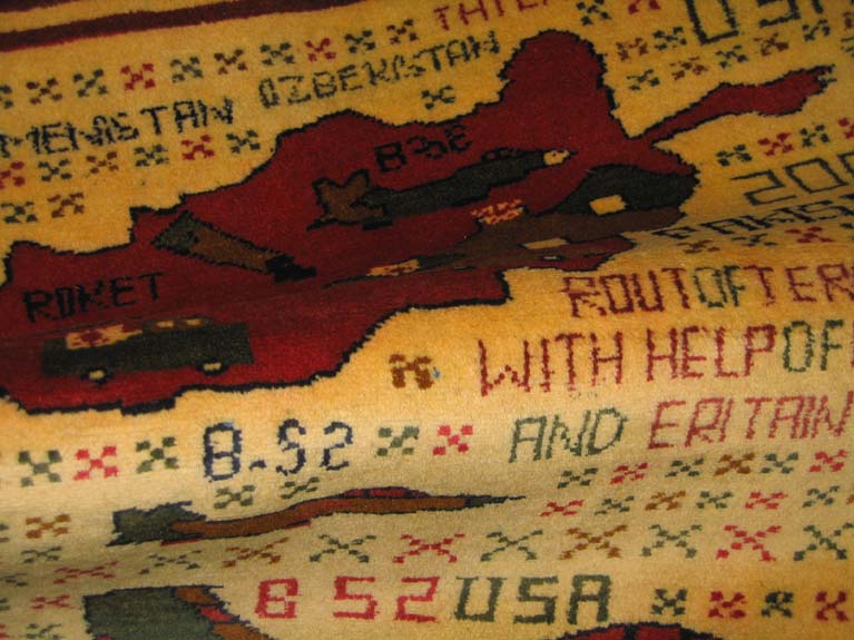 For sale: Afghan War Rug or Conflict Carpet