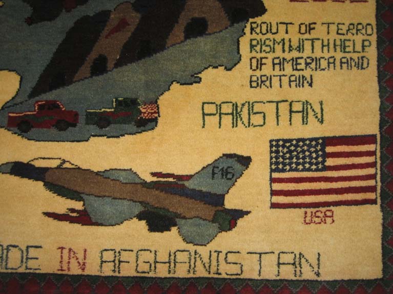 For sale: Afghan War Rug or Conflict Carpet