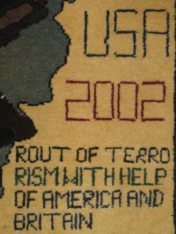 For sale: Afghan War Rug or Conflict Carpet