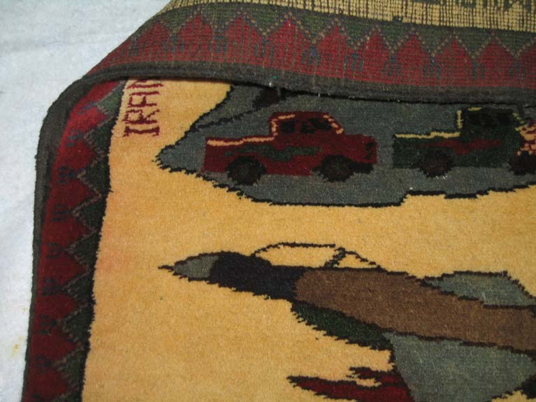 For sale: Afghan War Rug or Conflict Carpet