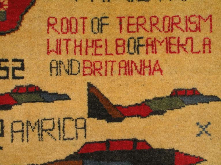 For sale: Afghan War Rug or Conflict Carpet