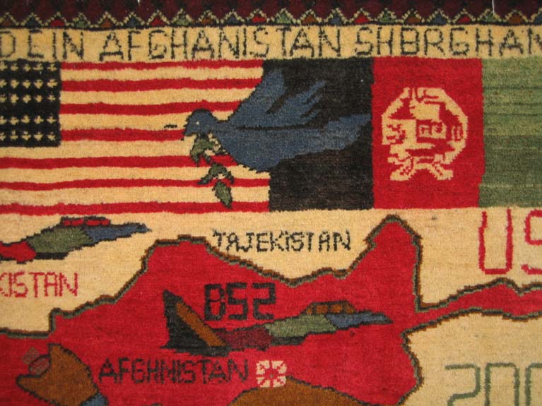 For sale: Afghan War Rug or Conflict Carpet