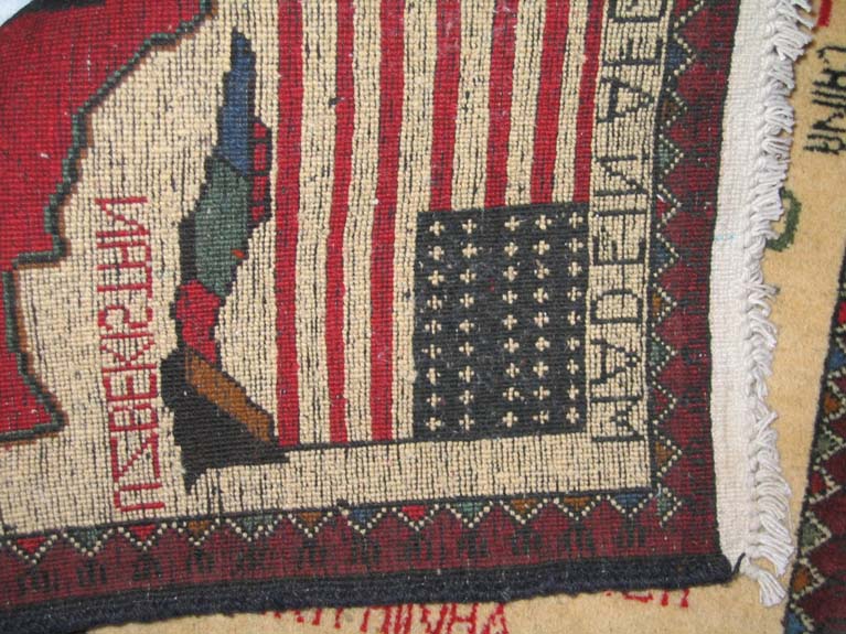 For sale: Afghan War Rug or Conflict Carpet