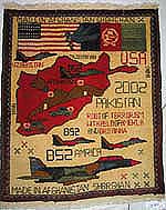 War Rug shown at Exhibition