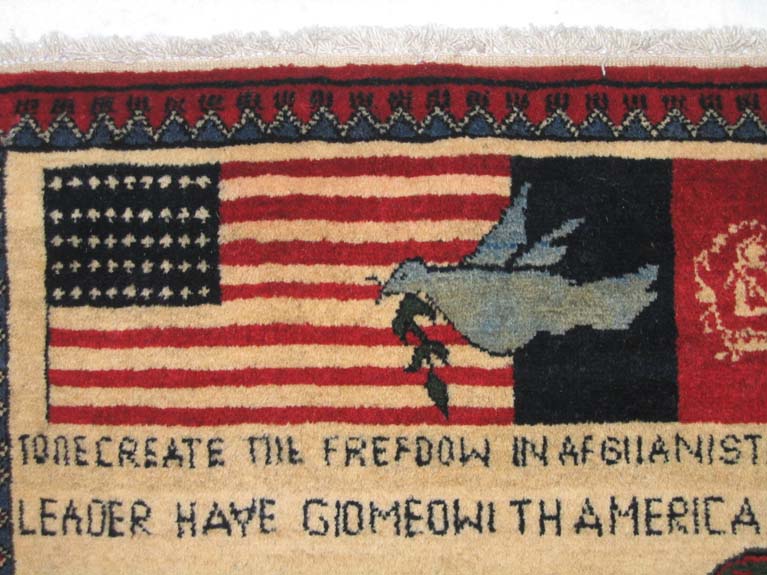 For sale: Afghan War Rug or Conflict Carpet