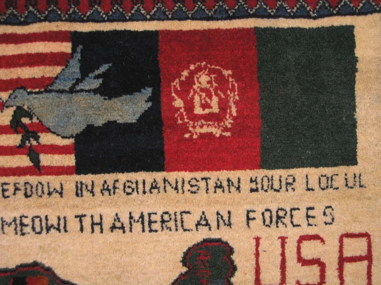 For sale: Afghan War Rug or Conflict Carpet