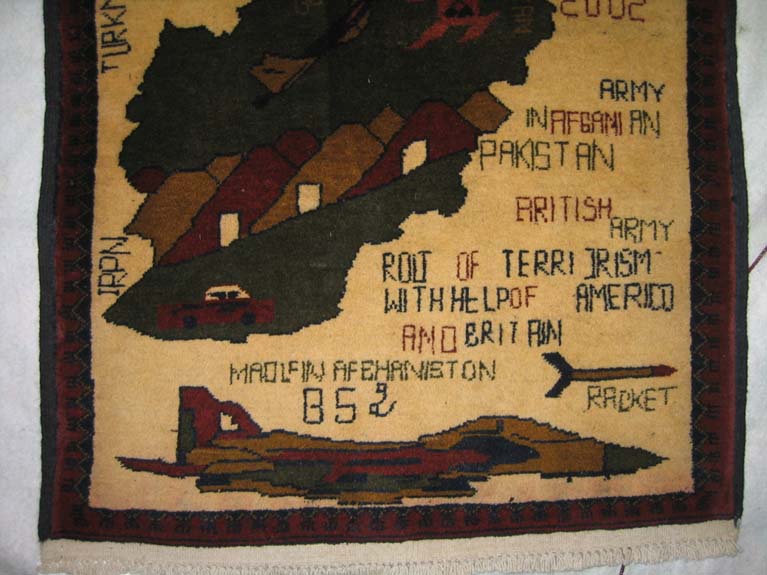 For sale: Afghan War Rug or Conflict Carpet