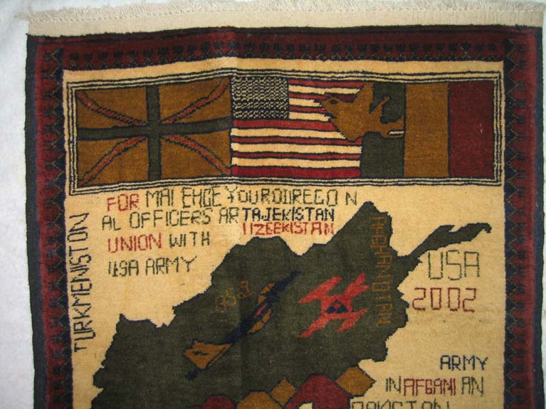 For sale: Afghan War Rug or Conflict Carpet