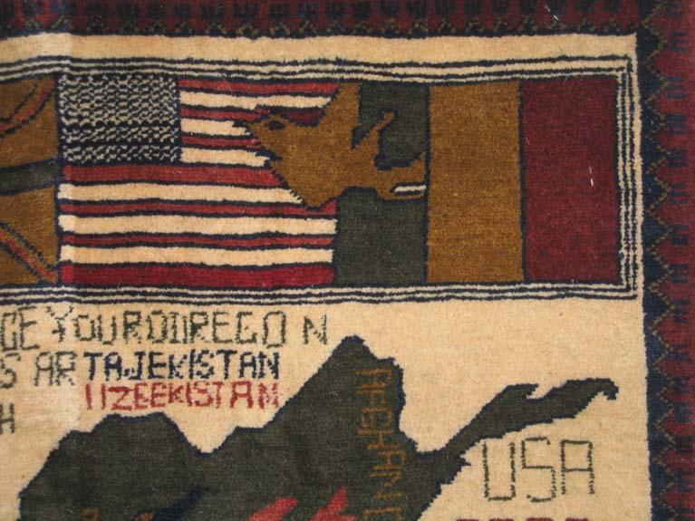 For sale: Afghan War Rug or Conflict Carpet