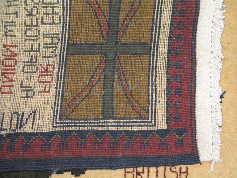 For sale: Afghan War Rug or Conflict Carpet