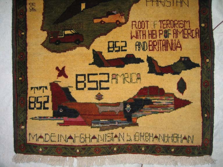 For sale: Afghan War Rug or Conflict Carpet