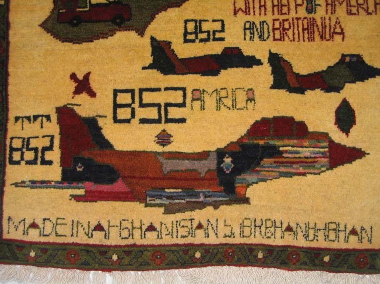 For sale: Afghan War Rug or Conflict Carpet