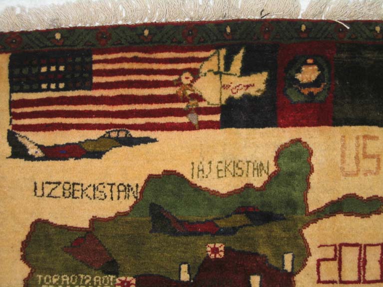 For sale: Afghan War Rug or Conflict Carpet