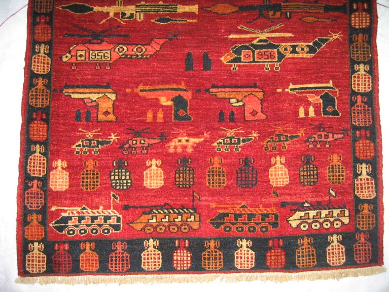 For sale: Afghan War Rug or Conflict Carpet