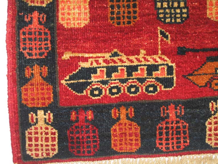 For sale: Afghan War Rug or Conflict Carpet