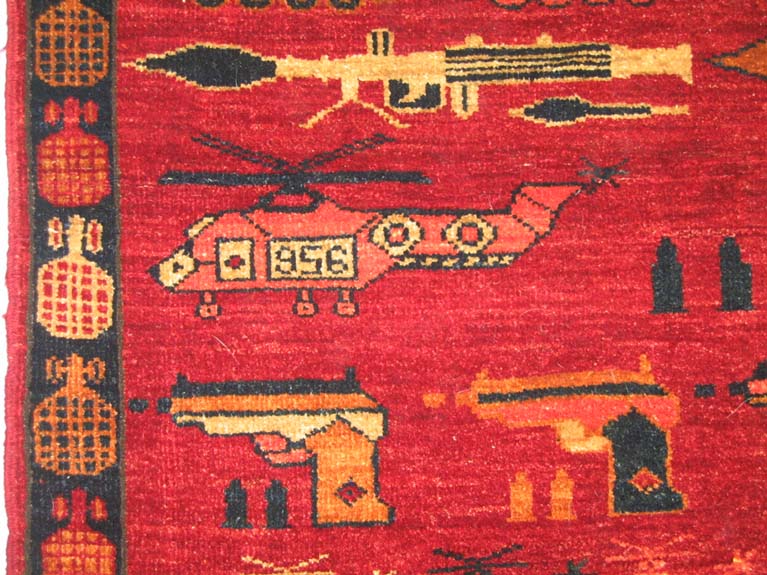 For sale: Afghan War Rug or Conflict Carpet