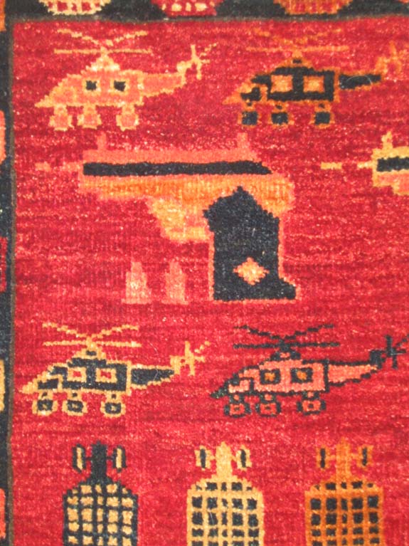 For sale: Afghan War Rug or Conflict Carpet