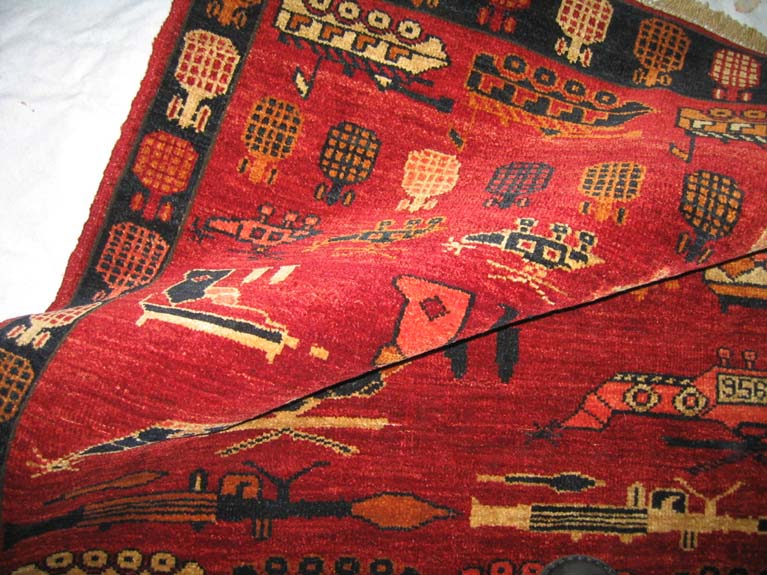 For sale: Afghan War Rug or Conflict Carpet