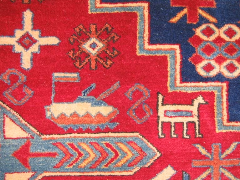 For sale: Afghan War Rug or Conflict Carpet