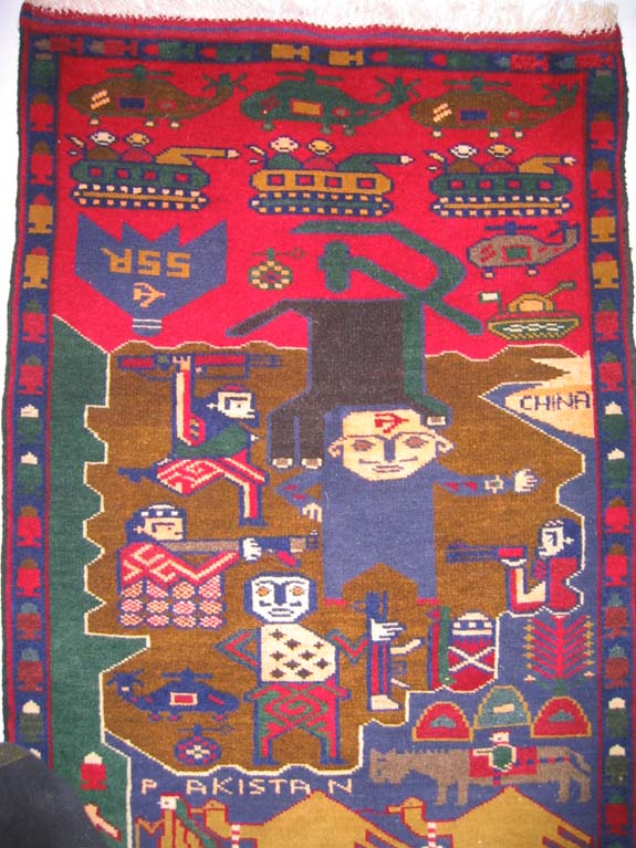 For sale: Afghan War Rug or Conflict Carpet