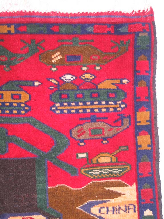 For sale: Afghan War Rug or Conflict Carpet