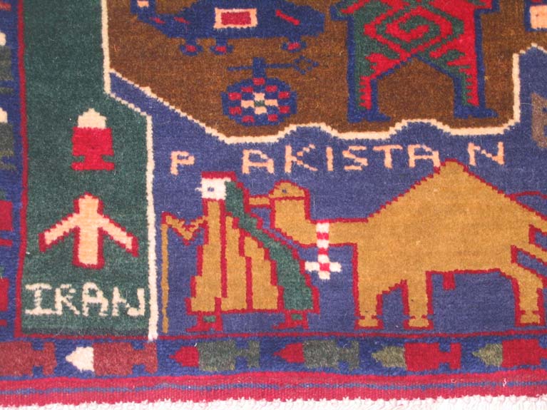 For sale: Afghan War Rug or Conflict Carpet