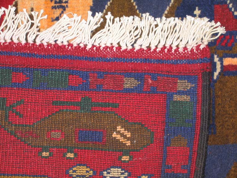 For sale: Afghan War Rug or Conflict Carpet