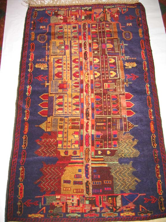 For sale: Afghan War Rug or Conflict Carpet