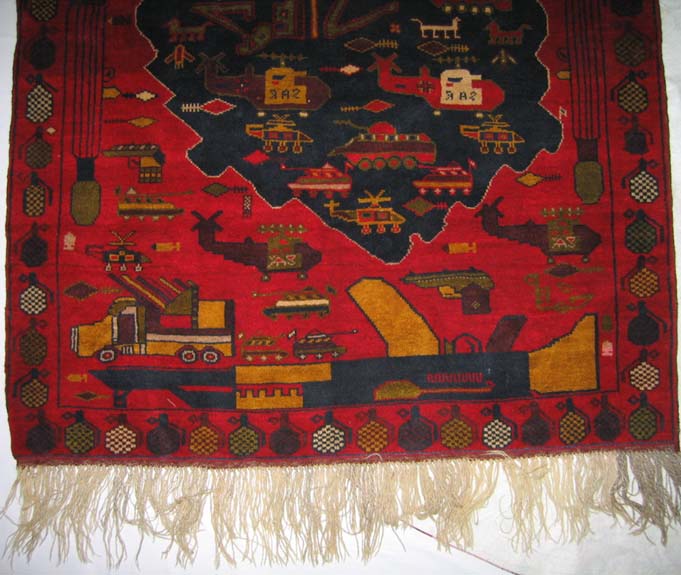 For sale: Afghan War Rug or Conflict Carpet