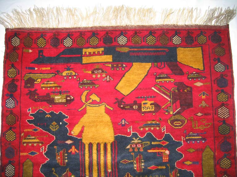 For sale: Afghan War Rug or Conflict Carpet